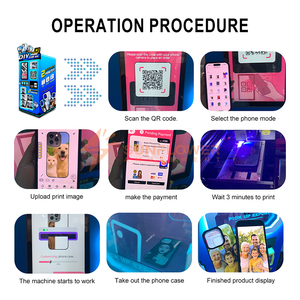DIY自动手机壳印刷机2025 Hotest ODM UV打印机手机壳打印机自动售货机