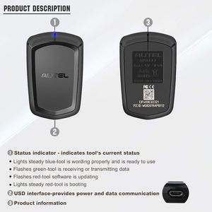 Autel APB112 Smart Key Emulator 46 <strong>4D</strong> Chip <strong>Programmer</strong> Car Diagnostic Tool Auto OBD2 Scanners Compatible with IM508 IM608 Pro - Product Image 5