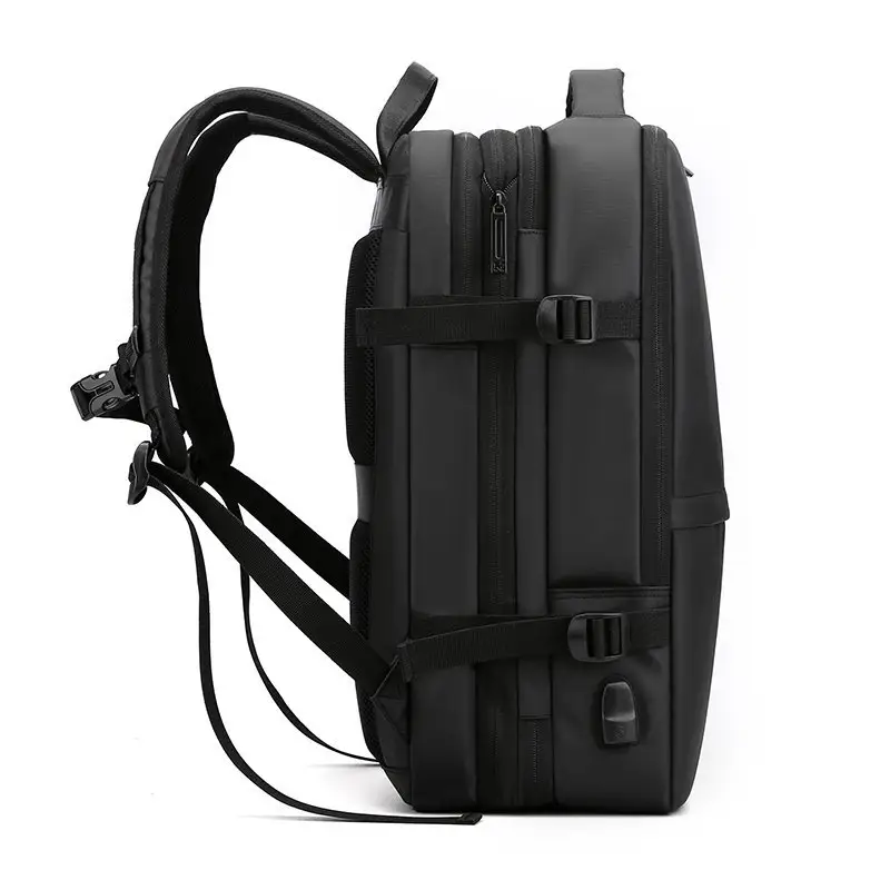 Benutzer definierte hochwertige Multifunktions-Leinwand Herren Laptop-Rucksack mit USB-Ladeans chluss