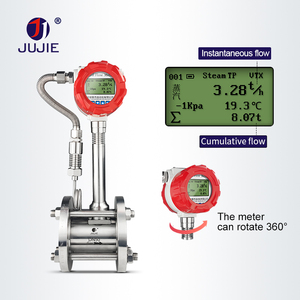 Geklemde Gas Vloeistofdampstroommeter Vortex Flowmeters Digitale Display Persluchtstroommeter - Product Image 2