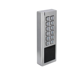 Metal IP66 Waterproof Wiegand <strong>Input</strong> &amp; <strong>Output</strong> 125KHz EM <strong>Card</strong> Keypad Standalone Access Controller