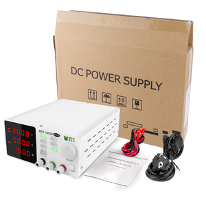 4桁のディスプレイを備えた30V5Aトリプル出力可変調整可能線形安定化DC電源 - Product Image 4