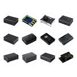 Raspberry Pi 4B Gehäuse Original ABS Gehäuse Aluminium legierung Metalls chale mit Lüfter Raspberry Pi 4 Modell B Zubehör - Product Image 5
