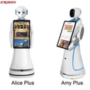 Sanbot King Kong Ai Smoothie Alice Robot fai da te Arduino Python Shogokin Robot di aspirazione con funzione di pulizia scheletro bidello - Product Image 5