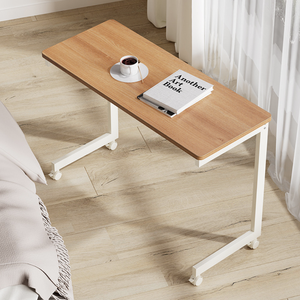 Mesa auxiliar para sofá, mesa de ordenador móvil para sala de estar tipo C, mesa de ordenador de madera maciza bjflamingo - Product Image 1