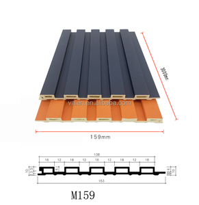 Prezzo di fabbrica decorazione d'interni 3D foglio di marmo PVC bagno impermeabile rivestimento murale pannelli WPC rivestimento scanalato di plastica - Product Image 4