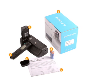 BG-R10 Battery Grip Pack Accessories for Canon EOSR5 R6 R5C With Wireless Remote <strong>Control</strong> - Product Image 5