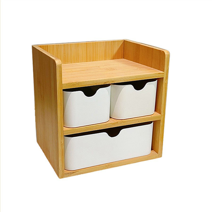 Natural color storage box (with guardrail) 14*20*19