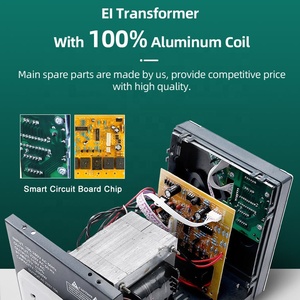 Regulador de voltaje automático controlado por relé inteligente de salida estable de 220V para electrónica doméstica AVR programable de CA única OEM - Product Image 3