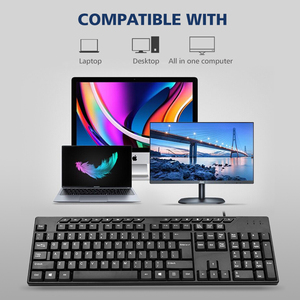 2023 New Arrive Clavier Custom Cheap <strong>Keyboard</strong> Laptop PC <strong>Computer</strong> Black Simple Teclado Wired Gaming Mechanical Office <strong>Keyboard</strong> - Product Image 2