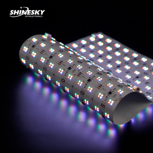 Pannello LED personalizzato programmabile RGBIC SMD2835 24V sogno colore a caccia di effetto dinamico LED foglio di retroilluminazione Bar scrivania mobile