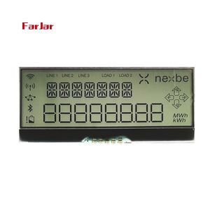 Lcd Zahnrad hersteller benutzer definierte 7 Segment transparente Energie zähler Temperatur medizinischen Monitor LCD-Anzeige modul mit Hintergrund beleuchtung - Product Image 2