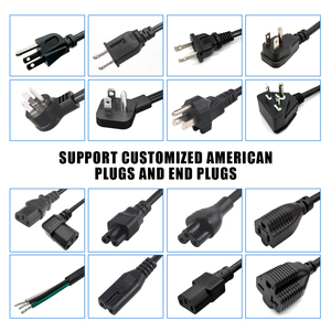 NEMA CORD UL สายไฟ2ขาสายไฟ110V SPT สาย IEC สายไฟ USA พร้อม C7สำหรับการใช้งานในบ้าน - Product Image 5