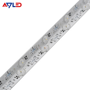 1.6MM Aluminium Base SMD 3030 14LEDs/M DC 12V / 24V Diffuse Reflection Backlit <strong>LED</strong> Rigid Bar Strips for Advertising Display - Product Image 4