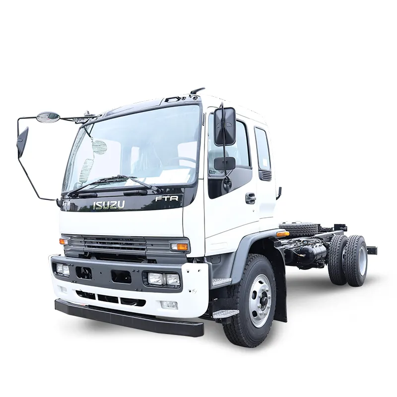 Cnyisuzu — camion Cargo avec capacité de 1 - 10t (charge), cabine en demi-rangée, moteur 4HK1, 205 hp, châssis de camions pour la vente