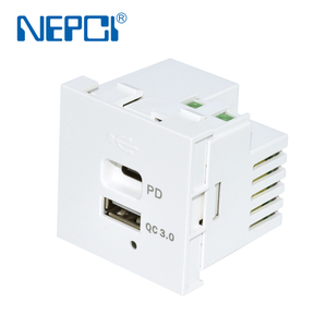 Fast Charging USB <strong>Socket</strong> Outlet 30w PD QC3.0 PC Compatible XJY-USB-17P-A/C-PD/QC USB Charger Modules - Product Image 6