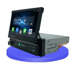 Android <strong>System</strong> 1+32g 1Din Retractable 7'' Universal Screen Car <strong>Radio</strong> GPS Navigation Carplay Android Auto Universal Head Unit - Product Image 1