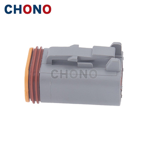 CHONO High Quality DT Series 4 Pin Female DT06-4S Waterproof Plug <strong>Socket</strong> with Wedge W4S Quality Connectors Product - Product Image 2