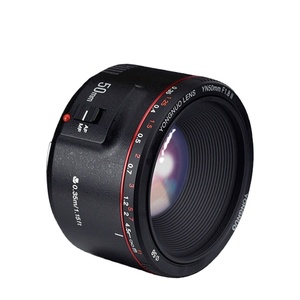 Yongnuo F1.8 YN50mm II C สดใสรูรับแสงกว้างกว้าง AF MF 50mm มาตรฐานไพรม์เลนส์อัตโนมัติเมาท์โลหะสำหรับกล้อง Canon DSLR - Product Image 1