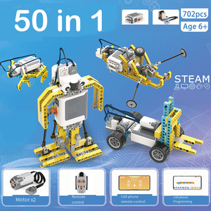 STEM <span class=keywords><strong>App</strong></span> RC-Steuerung CB10 Wissenschaft pädagogisches DIY programmieren Roboter Bauklötze Spielzeugset für Kinder