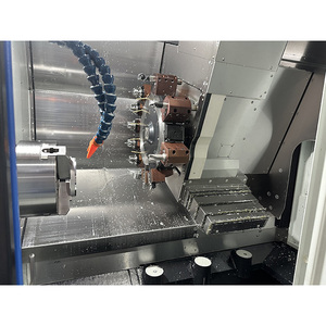 CK1010 automatico in metallo orizzontale Fanuc Siemens sistema CNC tornio - Product Image 1
