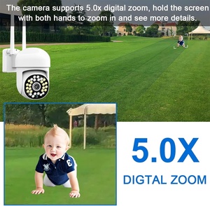 Cámara de CCTV WiFi Full HD con visión nocturna y detección de movimiento para cámara de red con sensor CMOS de seguridad para el hogar o la oficina - Product Image 6