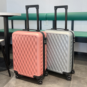 新しいスタイルの安いABS荷物セットロングトリップスーツケースセット用卸売カスタムハードシェルABSトロリー