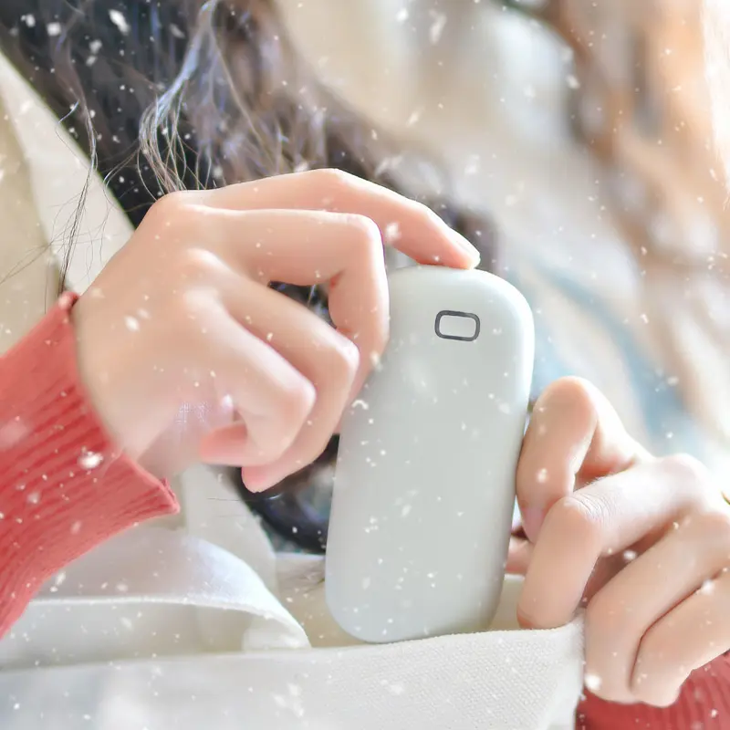 IMYCOO 4000mAh batterie mini portable réutilisable rechargeable chauffe-mains banque d'alimentation pour l'hiver