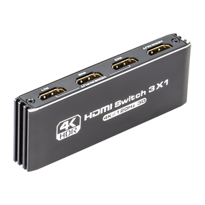 Interruptor HDMI de 3 puertos 4K120Hz RGB/YUV HDR HDMI2.0 Switcher 3X1 EDID2.2 sin necesidad de enchufe de interruptor de alimentación y reproducción HDMI - Product Image 6