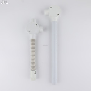 プラスチックケーブル接続電気正方形PVC電気継手家庭用正方形PVCパイププラスチックカップリングパイプコンジット3/4 - Product Image 5
