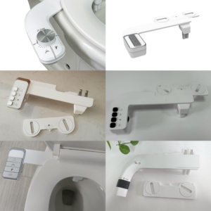 超スリムビデトデュアルモードと圧力制御付きトイレ用ビデトアタッチメントの取り付けが簡単 - Product Image 6