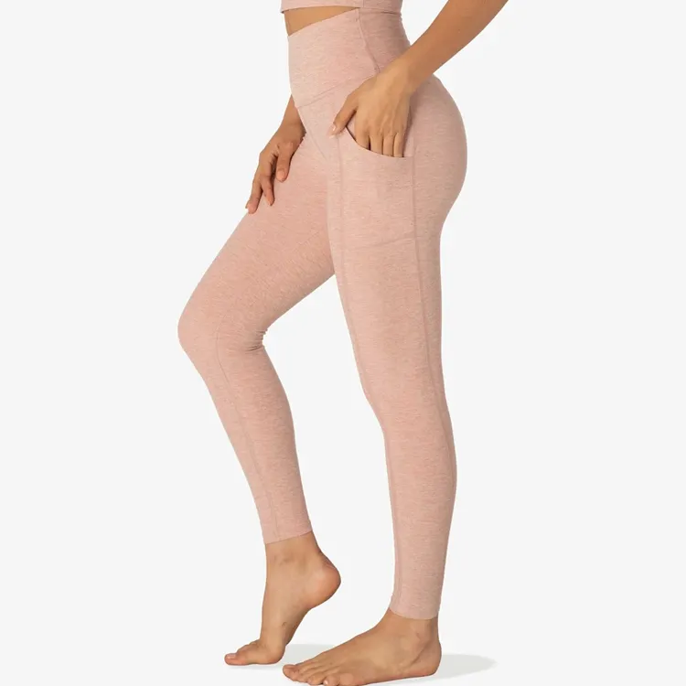 Venta al por mayor Sexy espalda abierta medias con Color puro elástico trajes de las mujeres de cintura alta Jacquard Yoga monos