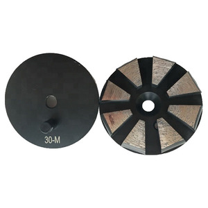 Metal Floor Abrasive Disc Diamond Concrete Grinding Tool Head for <strong>Blastrac</strong> Machines
