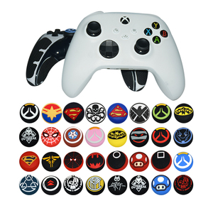 Xbox PS4 PS5 için denetleyici başparmak kavrama anahtarı Pro denetleyici Thumbstick oyun aksesuarları silikon kapak - Product Image 4