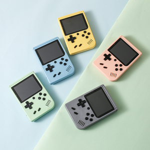 3.5 inç büyük ekran el oyun oyuncu kutusu Videojuegos 2 oyuncu için denetleyici ile 8 Bit Tv oyunu
