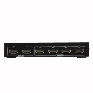 <strong>HDMI</strong> <strong>Switch</strong> and Splitter <strong>2</strong> in 4 Out, MT-ViKI Desktop Selector Splitter for <strong>2</strong> Computer 4 Monitor, <strong>HDMI</strong> <strong>Switch</strong> Splitter 2x4 - Product Image 5