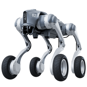 Unitree Go2-W Robot Dog auf Rädern für Bildungs programme auf A.I. und Robotik - Product Image 2