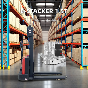 China Brand <strong>New</strong> 1.5 Ton Capacity 2.5M &amp; 3M Reach Warehouse Stacking Machine for Machinery Repair Shops Electric <strong>Stacker</strong> - Product Image 5