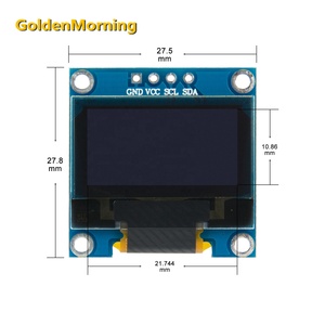 Modulo display OLED da 0.96 pollici con risoluzione di 128x64 I2C interfaccia Bianco 4p - Product Image 2