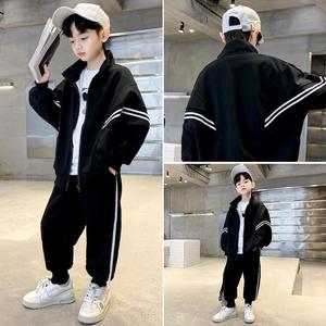 12岁男童秋季背心套装新款儿童两件套衣服100% 棉格子夏季 - Product Image 5