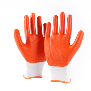 Găng Tay Màu Cam Được Sử Dụng Rộng Rãi <span class=keywords><strong>Latex</strong></span> Nitrile Bột Miễn Phí - Product Image 5