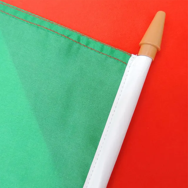 Verde Bianco Rosso Nazionale Italia A Mano onda Bandiera con stampa dello schermo