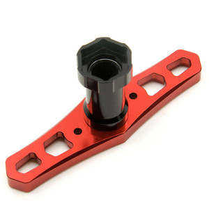 Tăng cường bánh xe trung tâm lốp công cụ cài đặt 17mm Hex Nuts tay áo cho 1/8 HSP HPI đội C hobao Buggy Phụ tùng xe hơi - Product Image 4