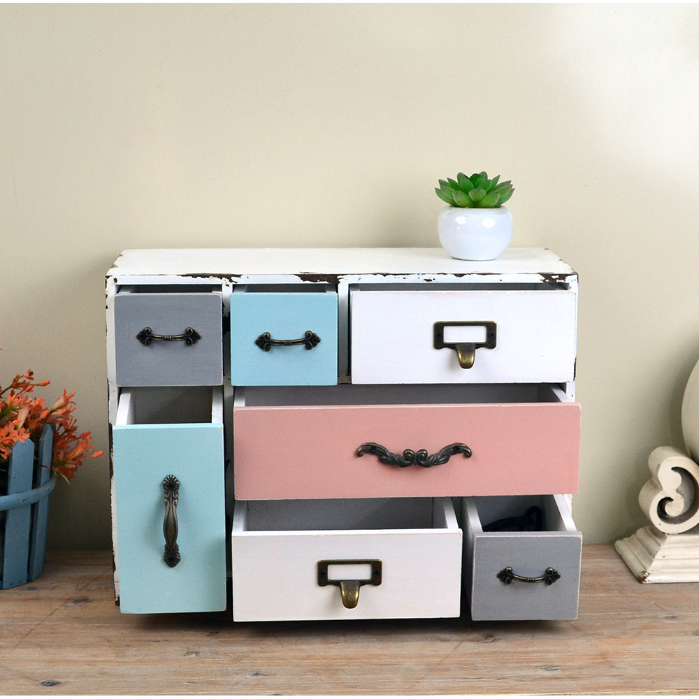 Storage box with drawer