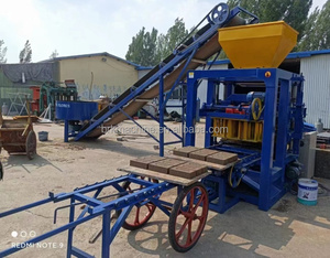 Línea de producción de ladrillos huecos de Costa de Marfil, máquina de bloques semiautomática para el hogar en Uganda para fábrica de bloques de hormigón - Product Image 5