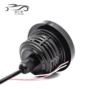 Otomatik parlak sis lambası 2.5 inç 3 inç 3.5 inç COB RGB dönen yüzük ile uzaktan kumanda melek gözler sis işık evrensel arabalar için <span class=keywords><strong>12V</strong></span>