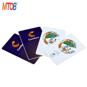 酒店定制加密MIFARE超轻EV1塑料智能射频识别钥匙卡 - Product Image 4