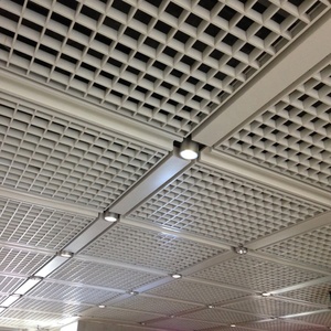 Suspended Aluminum <strong>Grid</strong> Cell <strong>Ceiling</strong> Crate Moulding Decorative <strong>Ceiling</strong> <strong>Tiles</strong> for Shops - Product Image 3