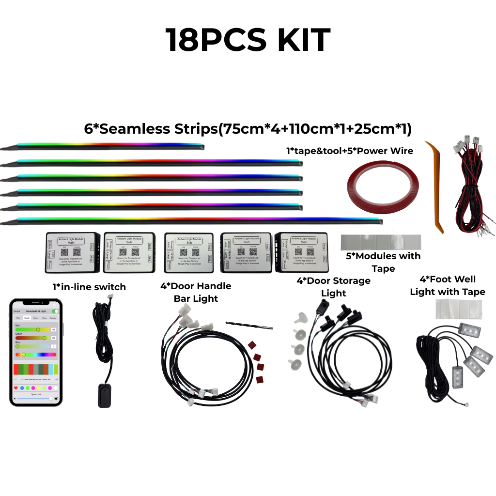 Chaser RGB- 18 in 1