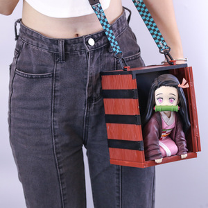 22CM Demon Slayer Kimetsu No Yaiba <strong>Kamado</strong> Nezuko Anime Action Figure Toy